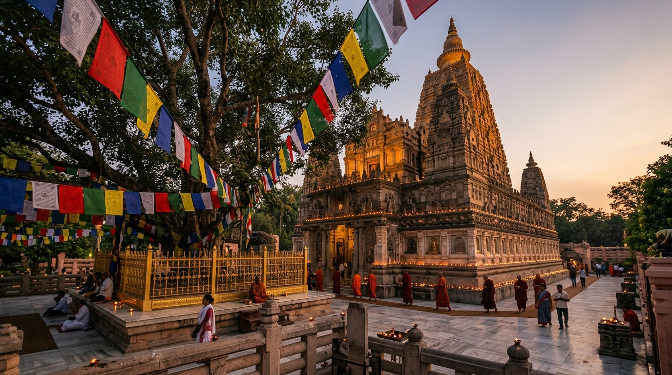 Indore to Bodh Gaya Spiritual Tour Packages: Mahabodhi Temple Guide