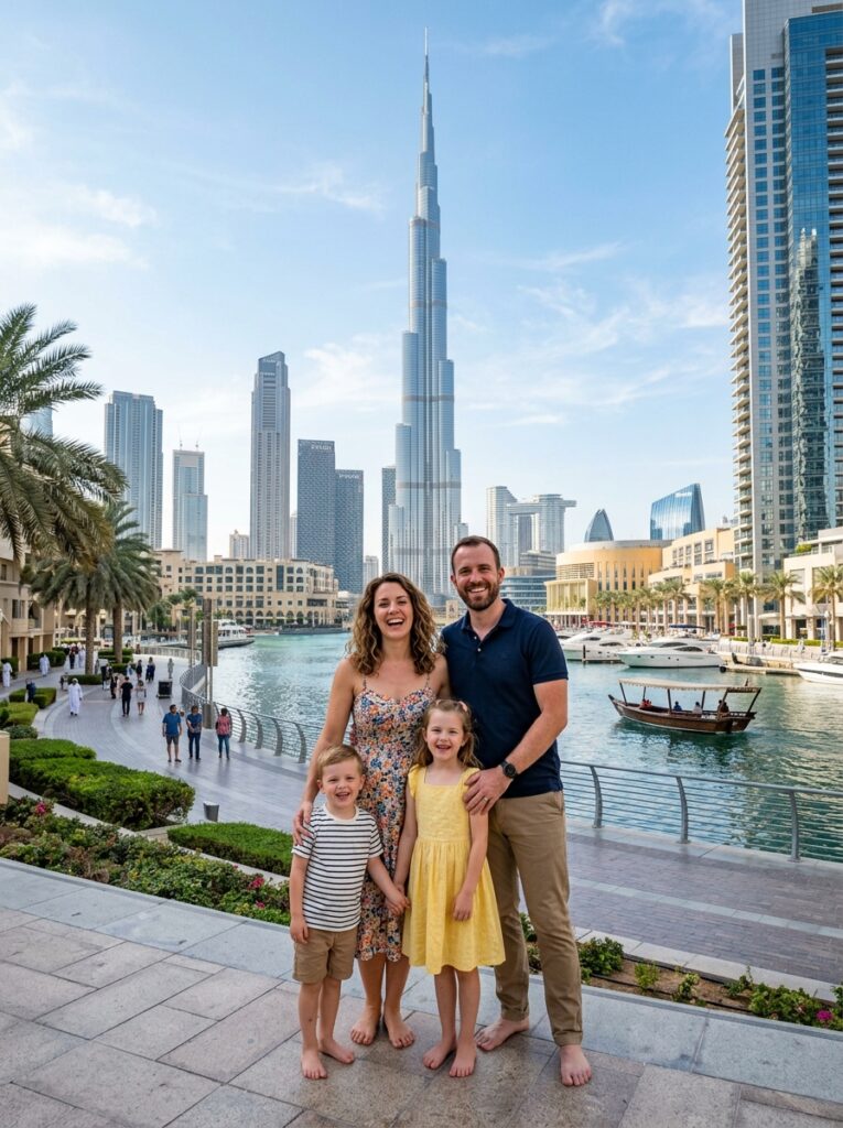 Dubai family holiday tour package skyline sightseeing