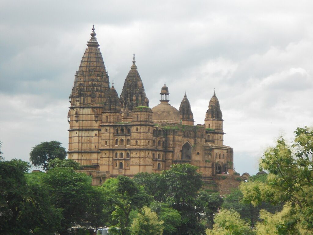 Orchha Fort and Betwa River Cenotaphs in Madhya Pradesh