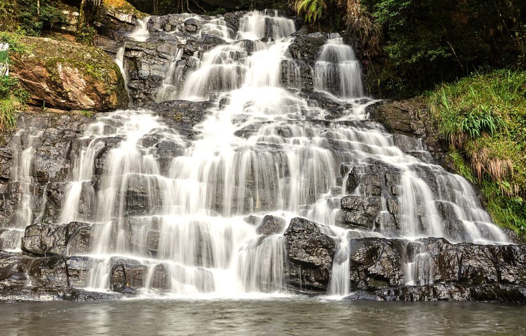 Scenic Elephant Falls in Shillong Meghalaya