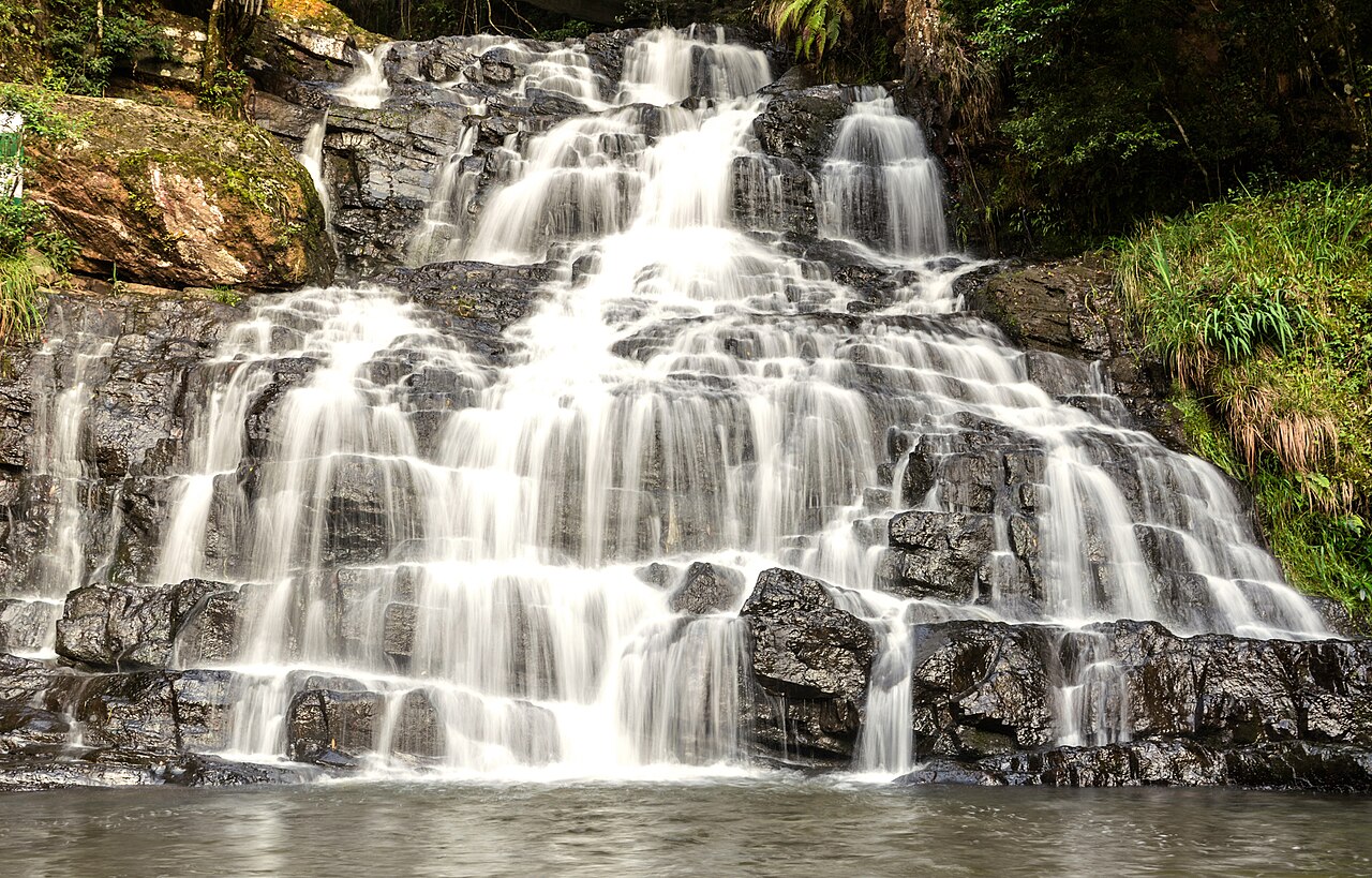 Scenic Elephant Falls in Shillong Meghalaya