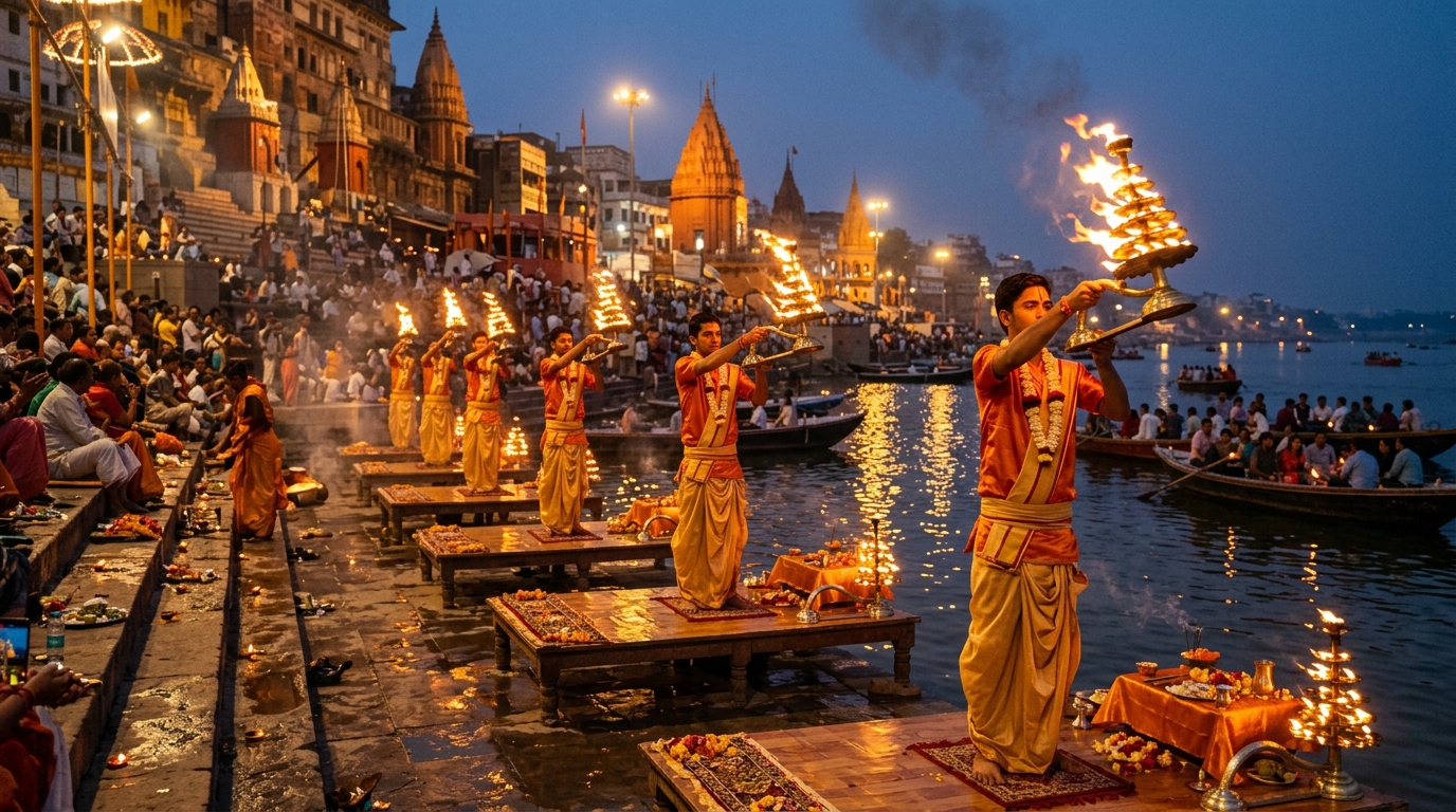 Indore to Kashi Varanasi Spiritual Tour Packages: Ganga Aarti Guide