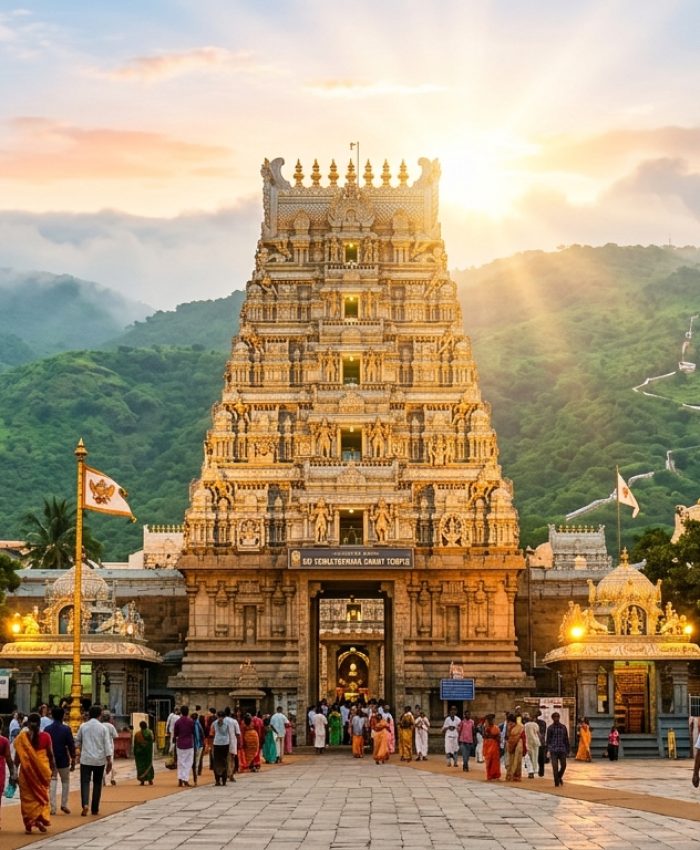 Indore to Tirupati Balaji Tour Package: Flights, Quick Darshan Tickets & Hotels